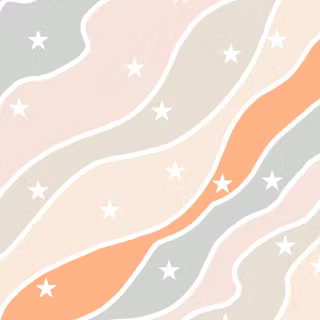 Preppy boho wallpaper