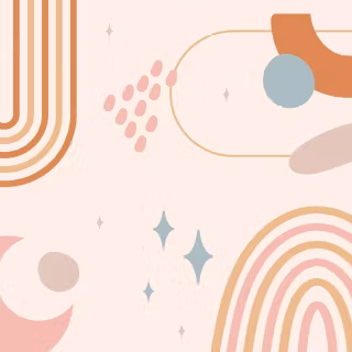 Preppy boho wallpaper