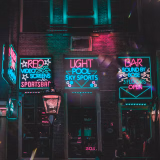 Club bar wallpaper