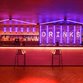 Club bar wallpaper