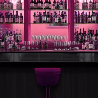 Club bar wallpaper