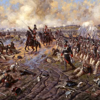 War painting wallpaper