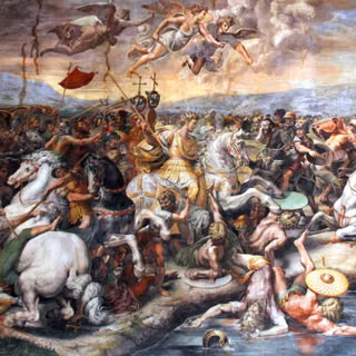 War painting wallpaper
