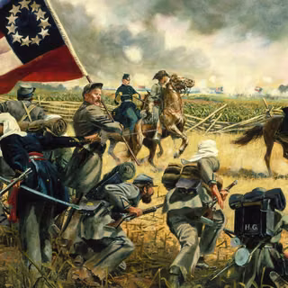 War painting wallpaper