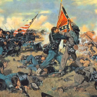 War painting wallpaper