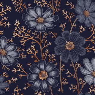 Big flower wallpaper