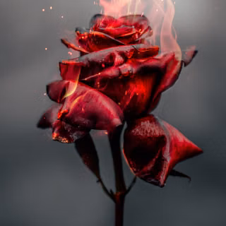 Dark red roses wallpaper