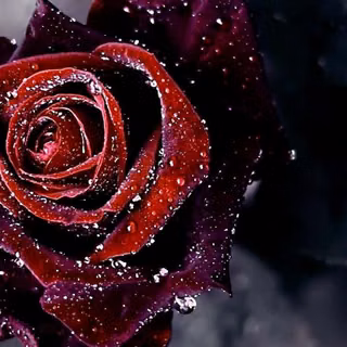 Dark red roses wallpaper