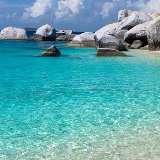 Beach summer iPad wallpaper