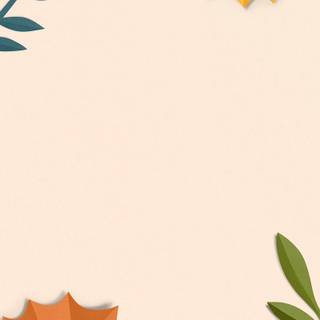 Autumn leaves simple wallpaper