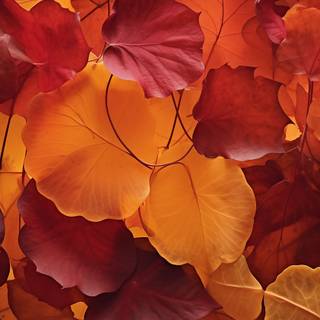 AI generated autumn wallpaper