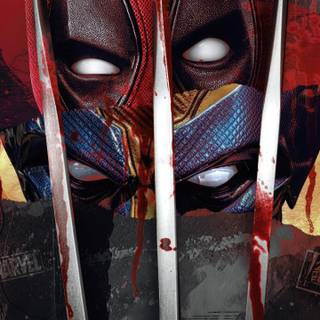 Deadpool and Wolverine 2024 wallpaper