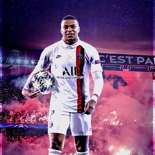 iPhone Mbappe wallpaper