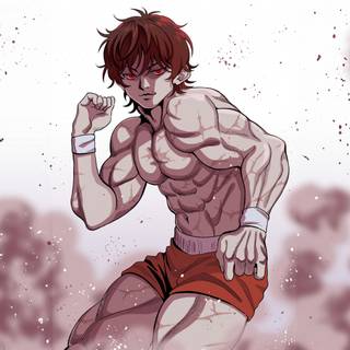 Baki Hanma 4k PC wallpaper