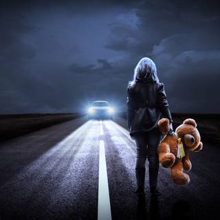 Cute bear 4k wallpaper