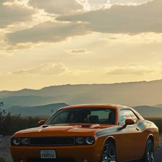 Dodge Challenger 4k mobile wallpaper