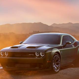 Dodge Challenger 4k mobile wallpaper