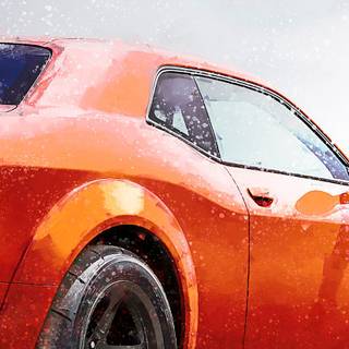 Dodge Challenger 4k mobile wallpaper