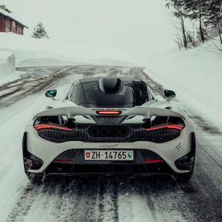 McLaren 765LT phone wallpaper