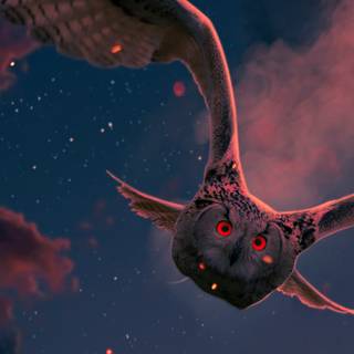 Red eyes 4k wallpaper