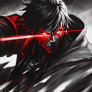 Red eyes 4k wallpaper