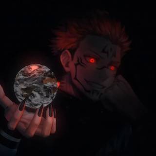 Red eyes 4k wallpaper