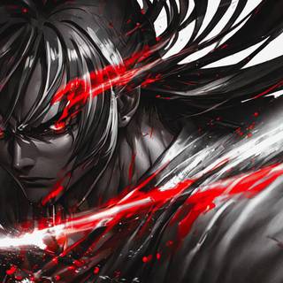 Red eyes 4k wallpaper