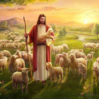 Jesus aesthetic desktop wallpaper