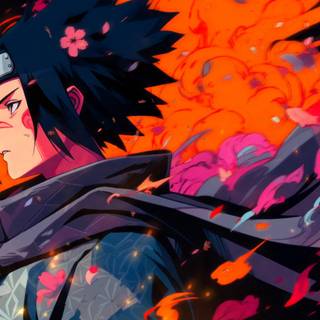 Naruto and Sasuke 4k PC wallpaper