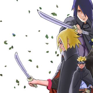Naruto and Sasuke 4k PC wallpaper