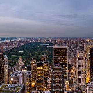 Manhattan skyline wallpaper