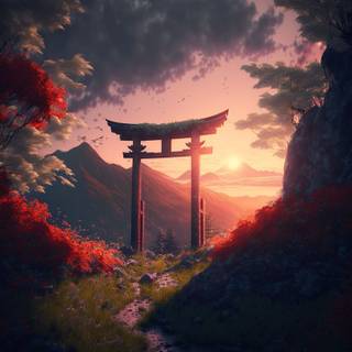 Torii phone wallpaper