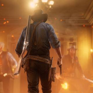 Arthur Morgan PC 4k wallpaper