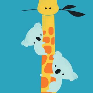 Giraffe iPhone wallpaper