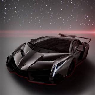 Lamborghini black iPhone wallpaper