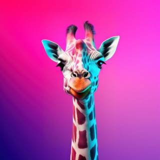 Giraffe iPhone wallpaper