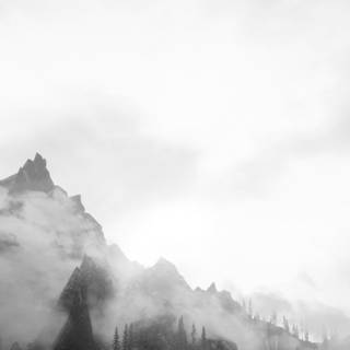 Foggy iPhone wallpaper