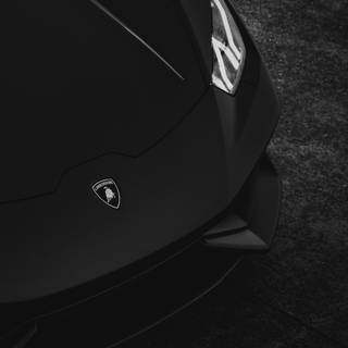 Lamborghini black iPhone wallpaper