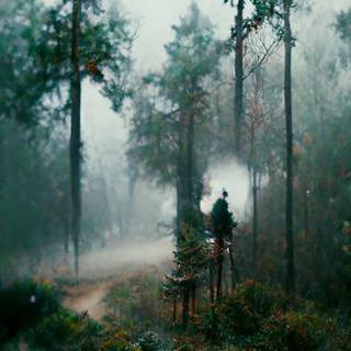 Foggy iPhone wallpaper