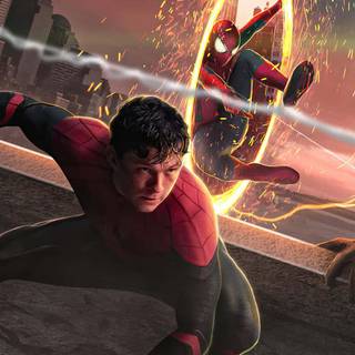 Tom Holland Spider-Man iPhone wallpaper