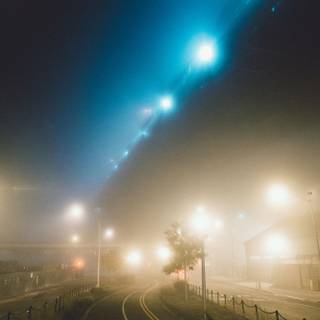 Foggy iPhone wallpaper