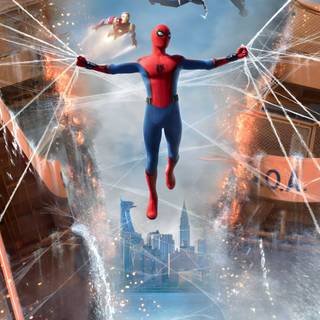 Tom Holland Spider-Man iPhone wallpaper