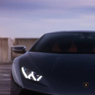 Lamborghini black iPhone wallpaper