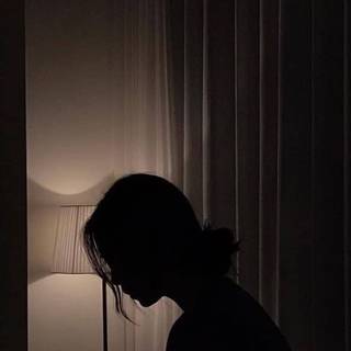 Sad girl phone wallpaper