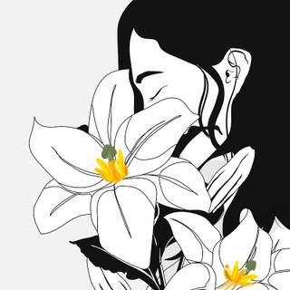 Sad girl phone wallpaper