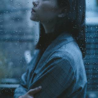 Sad girl phone wallpaper