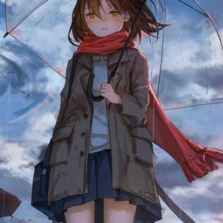 Sad girl phone wallpaper