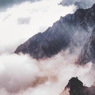 Foggy iPhone wallpaper