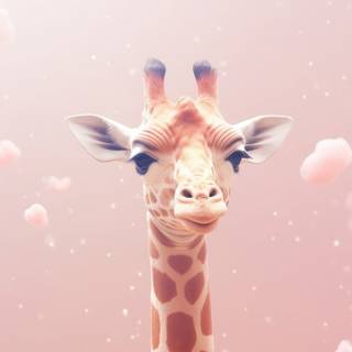 Giraffe iPhone wallpaper
