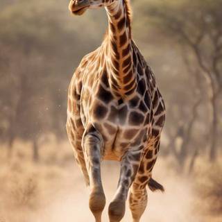 Giraffe iPhone wallpaper